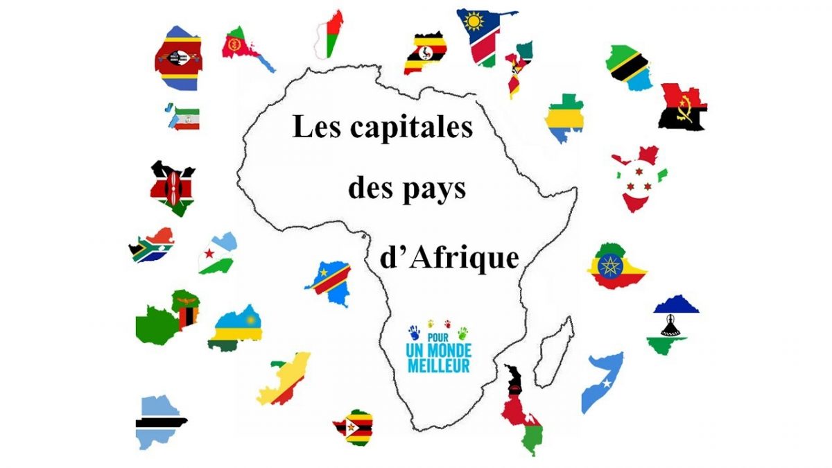 Apprendre Les Capitales Des Pays D afrique 2 serapportantà Pays Et