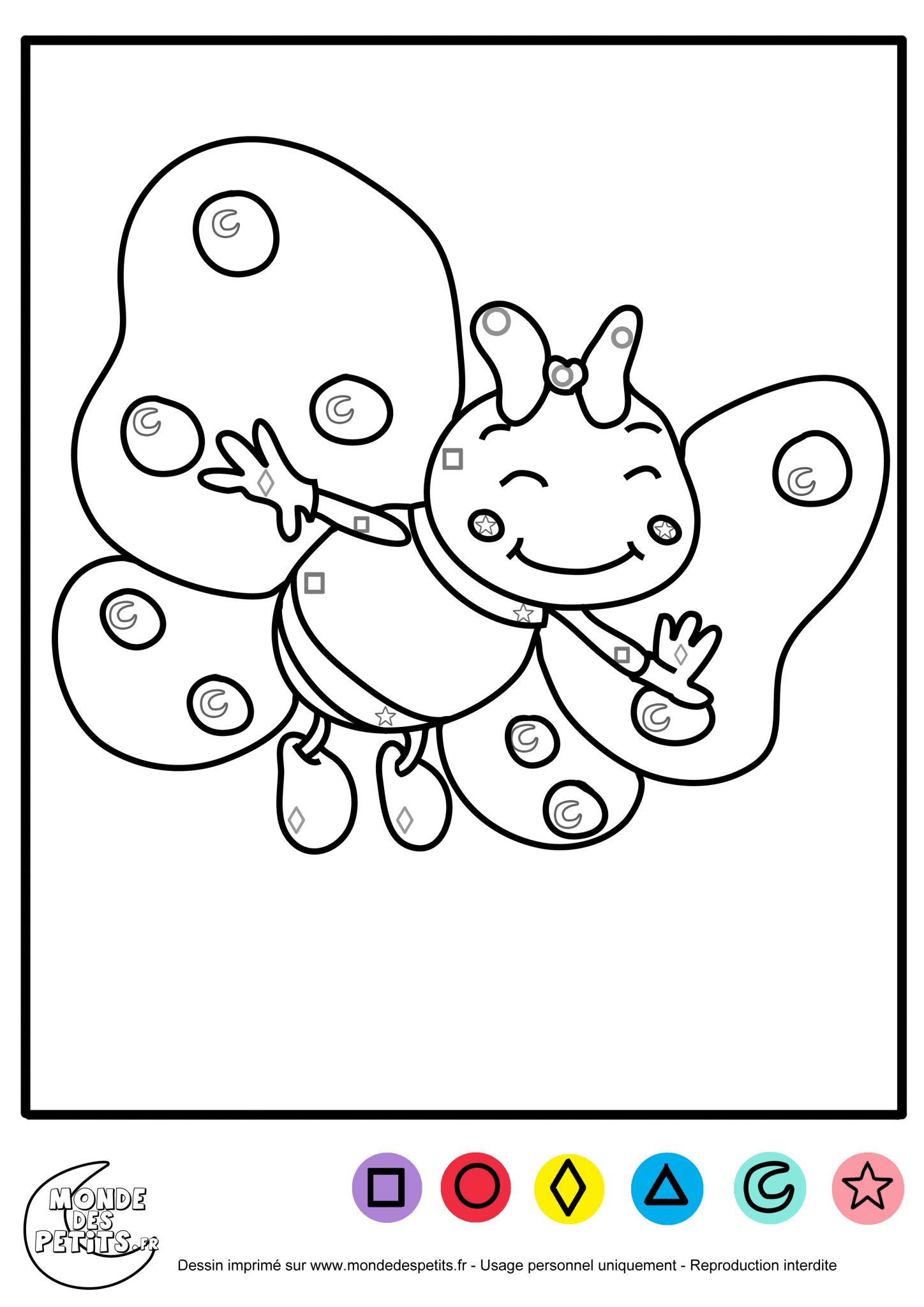 Monde Des Petits Coloriages Imprimer Pour Coloriage Magique