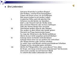 brecht die liebenden