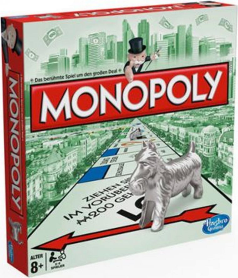 spielfigur beim klassischen monopoly