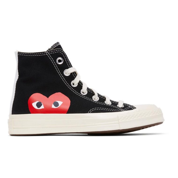 chucks comme de garcon schwarz