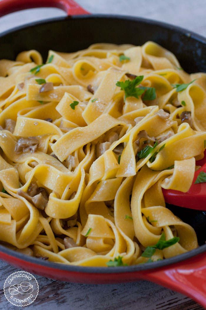 tagliatelle ai porcini