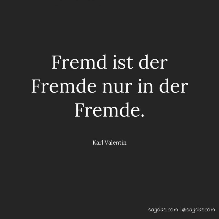 in der fremde gedicht