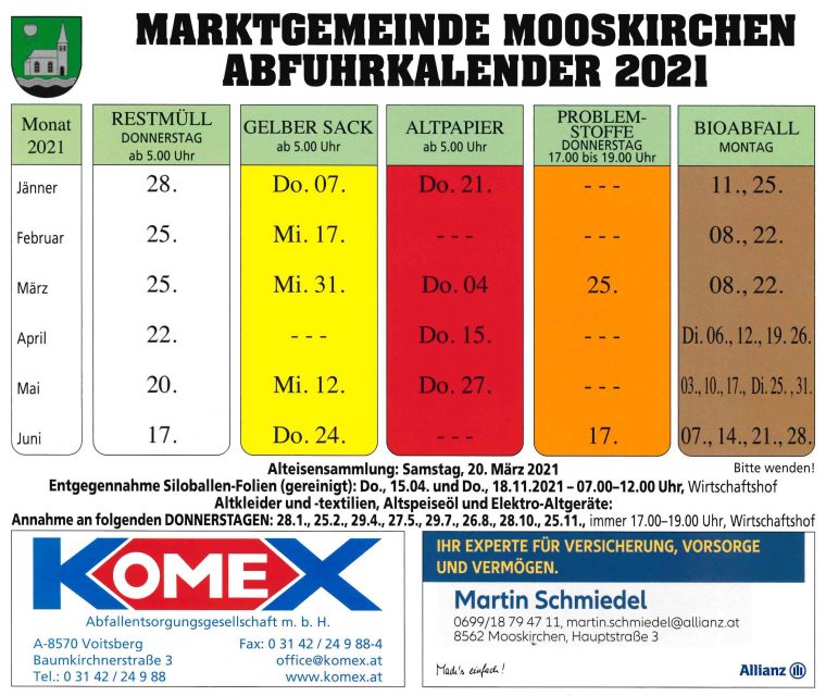 abfuhrkalender neuwied 2022