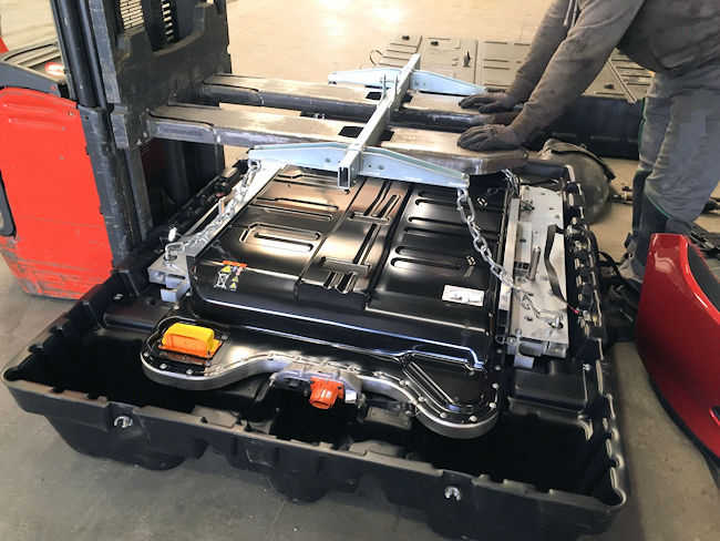 renault zoe chipkarte batterie wechseln