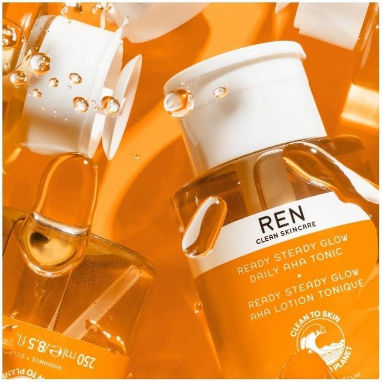 ren ready steady glow daily aha tonic