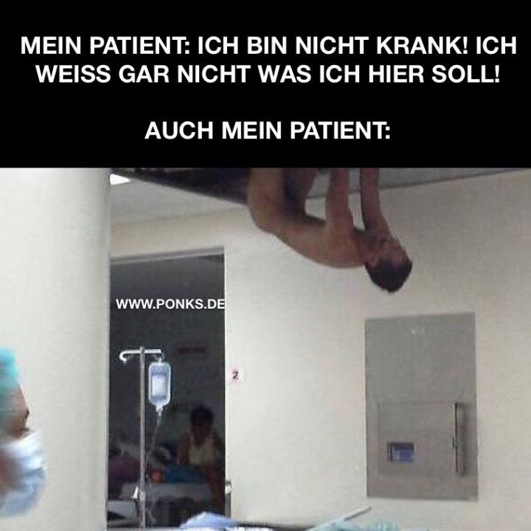 bin im krankenhaus sprüche