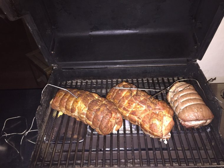 rollbraten gasgrill ohne spieß