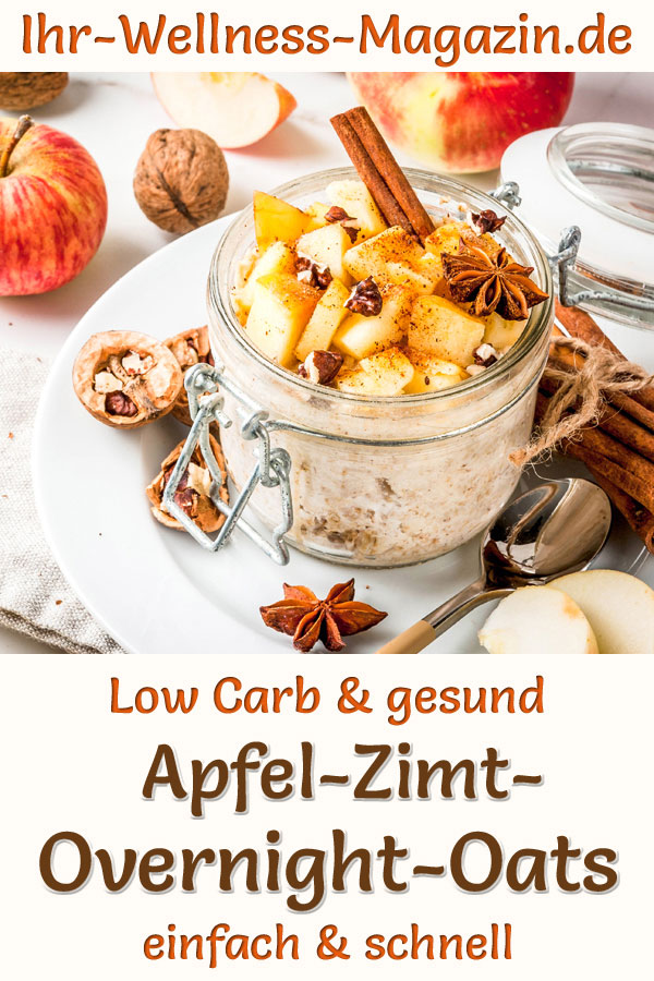 apfel zimt overnight oats