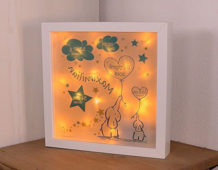 personalisierte lampe kinder