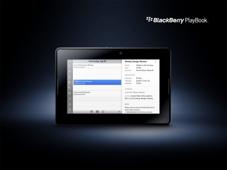 blackberry playbook betriebssystem ändern