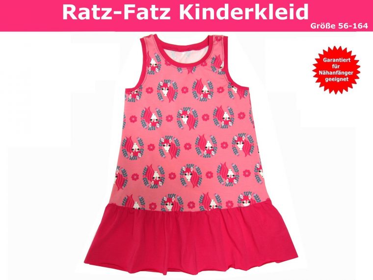 schnittmuster sommerkleid mädchen kostenlos