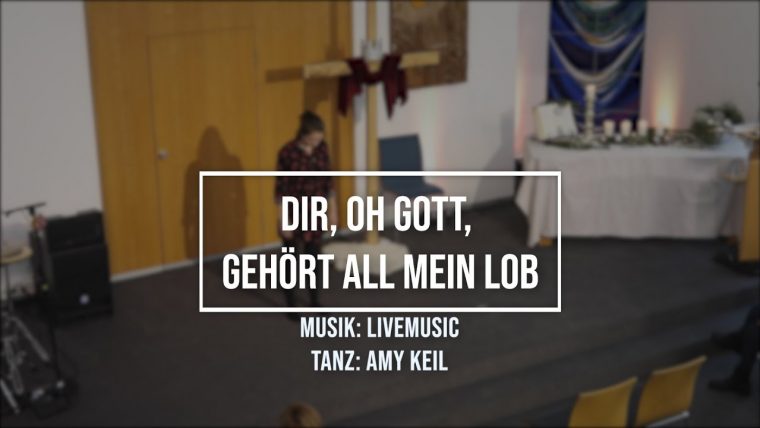 dir gehört mein lob text