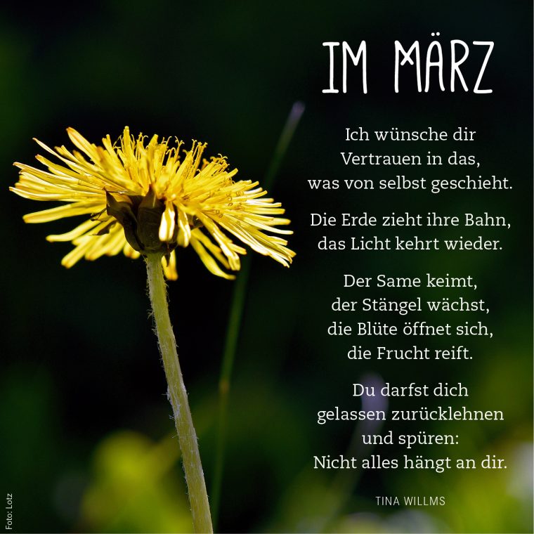 der märz ist da