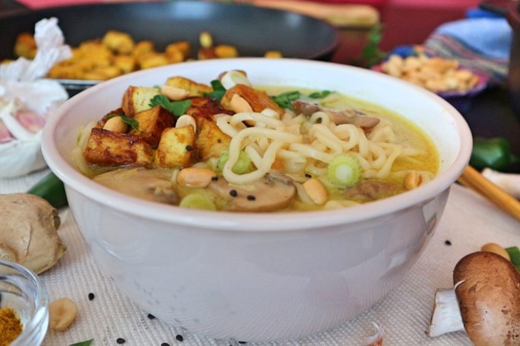 vegetarische ramen suppe rezept