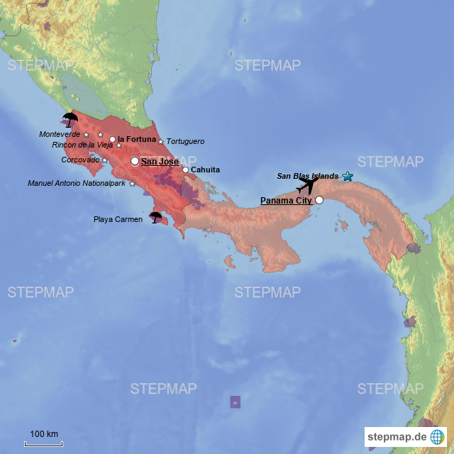 costa rica oder panama