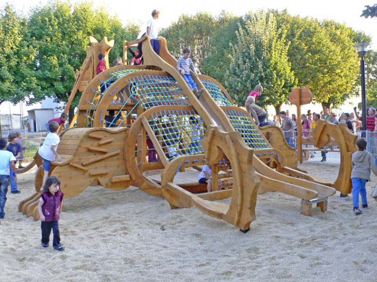 jeux de jardin en bois