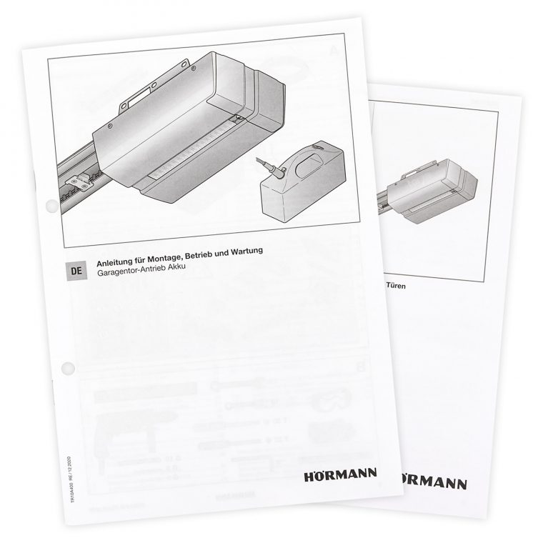 hörmann promatic bedienungsanleitung pdf