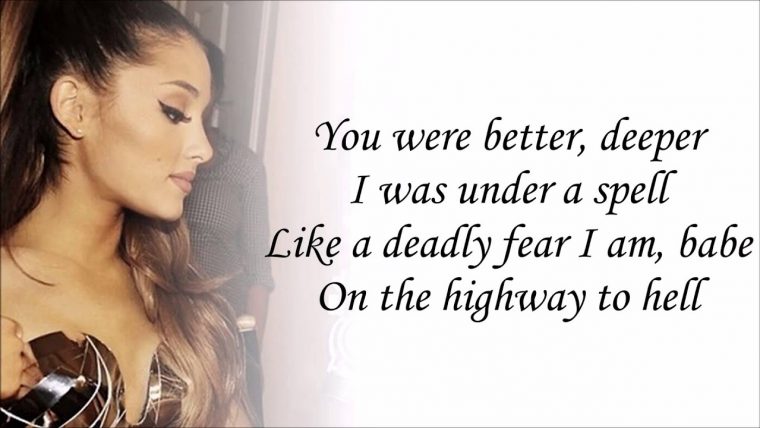 ariana grande break free text