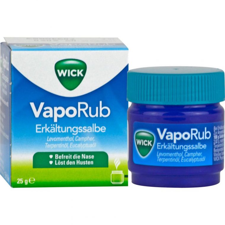 kann wick vaporub schlecht werden