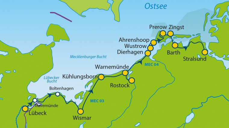 von börgerende nach warnemünde