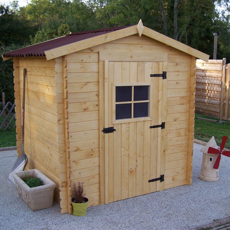 petit chalet en bois de jardin