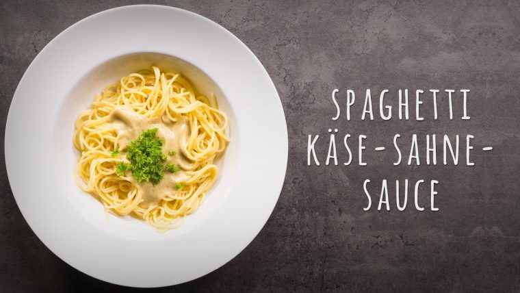 pasta mit käse sahne soße