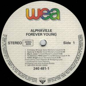 alphaville forever young deutsch