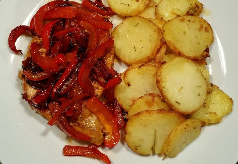 paprika in der heißluftfritteuse