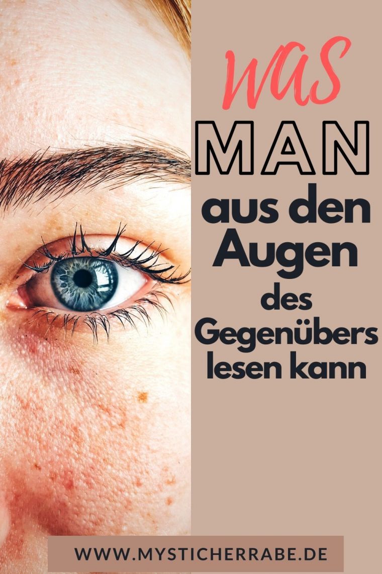 die augen sind das tor zur seele