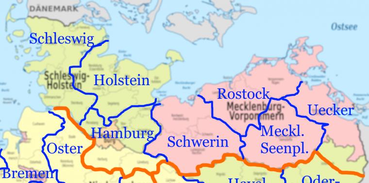 meeresgebiet zwischen nord und ostsee