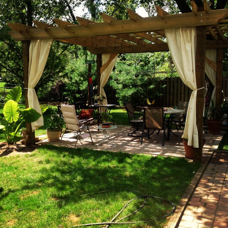 pergola jardin