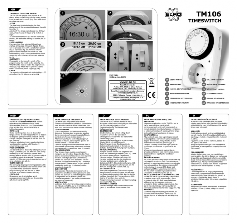 zeitschaltuhr wk 140 bedienungsanleitung pdf