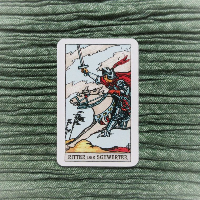 ritter der stäbe tarot