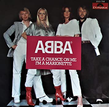 abba take a chance on me text