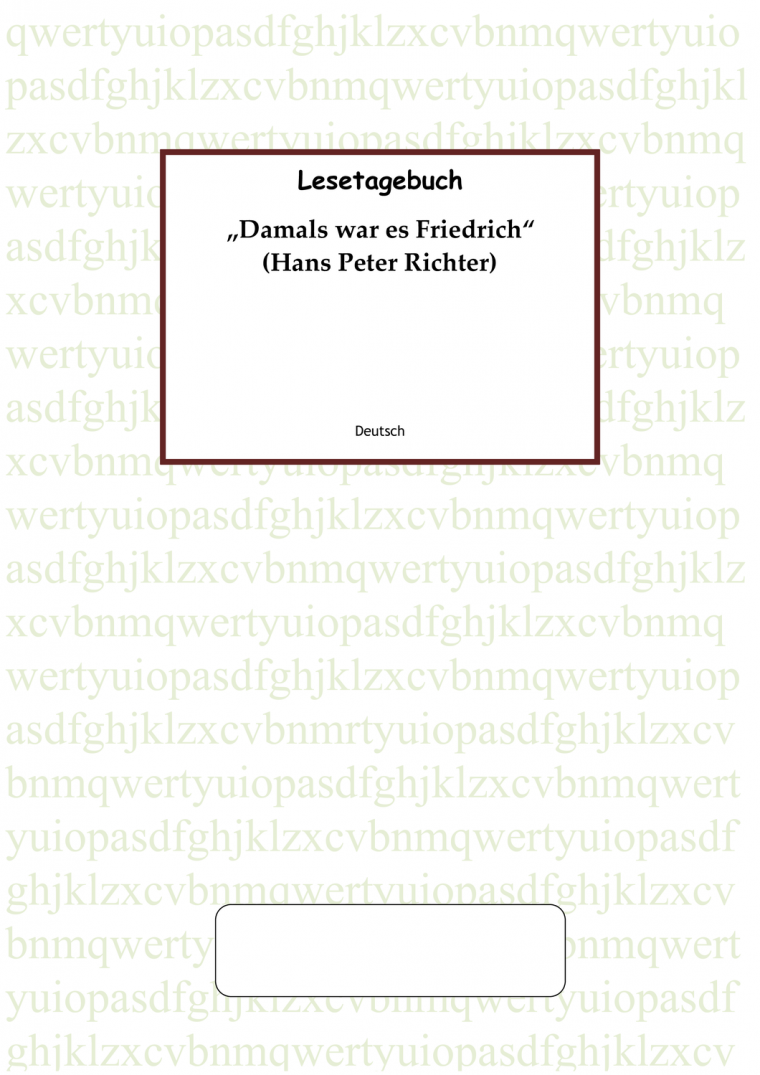 damals war es friedrich referat damals war es friedrich referat