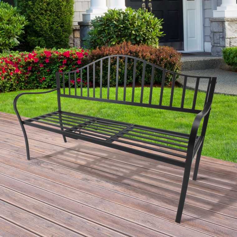 banc de pierre pour jardin