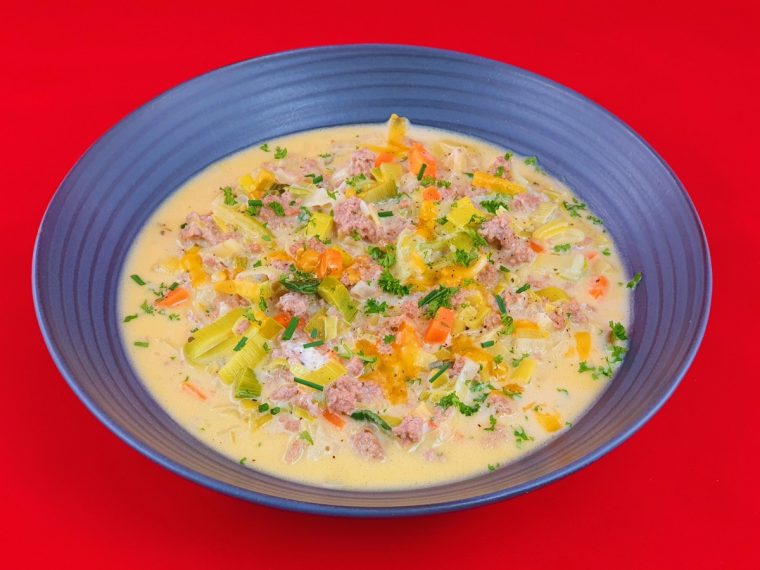 käse lauch suppe ohne schmelzkäse