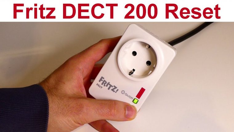 fritz dect 500 zurücksetzen