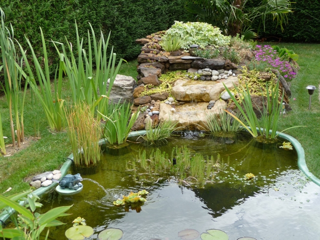 bassin en pierre pour jardin