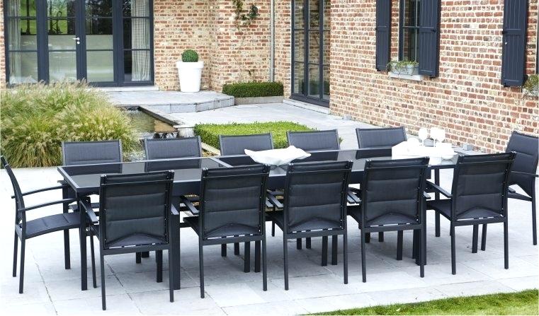 table jardin 10 personnes