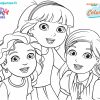 1, 2, 3 Coloriage ! | Dora And Friends : Au Coeur De La tout Coloriage Dora Princesse