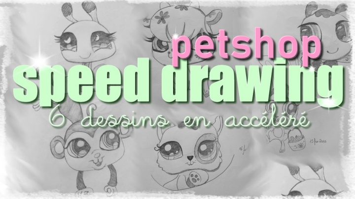 #1 Speed Drawing – Petshop Dessin destiné Dessin De Petshop