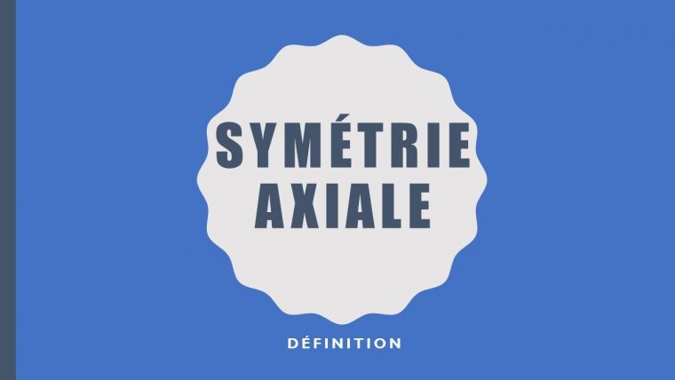 1-Symétrie Axiale – Définition concernant Symetrie Axial