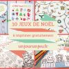10 Activités De Noël À Imprimer Gratuitement Pour Amuser Vos concernant Jeux Enfant 3 Ans En Ligne
