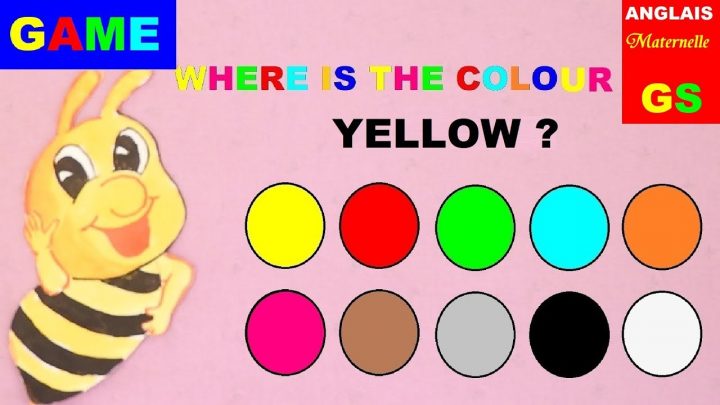 10 Couleurs En Anglais Pour Les Petits : Jeu Intuitif En Maternelle concernant Jeu Educatif Ce2 Gratuit