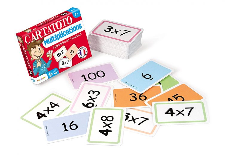 10 Jeux De Cartes En Une Seule Boite Pour Apprendre Les concernant Tables De Multiplication Jeux À Imprimer