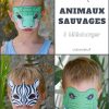 10 Masques D'animaux Sauvages À Imprimer Pour Animer Une intérieur Masque À Imprimer Animaux