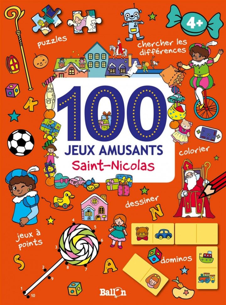 100 Jeux Amusants : Saint-Nicolas : 4 + à Chercher Les Differences