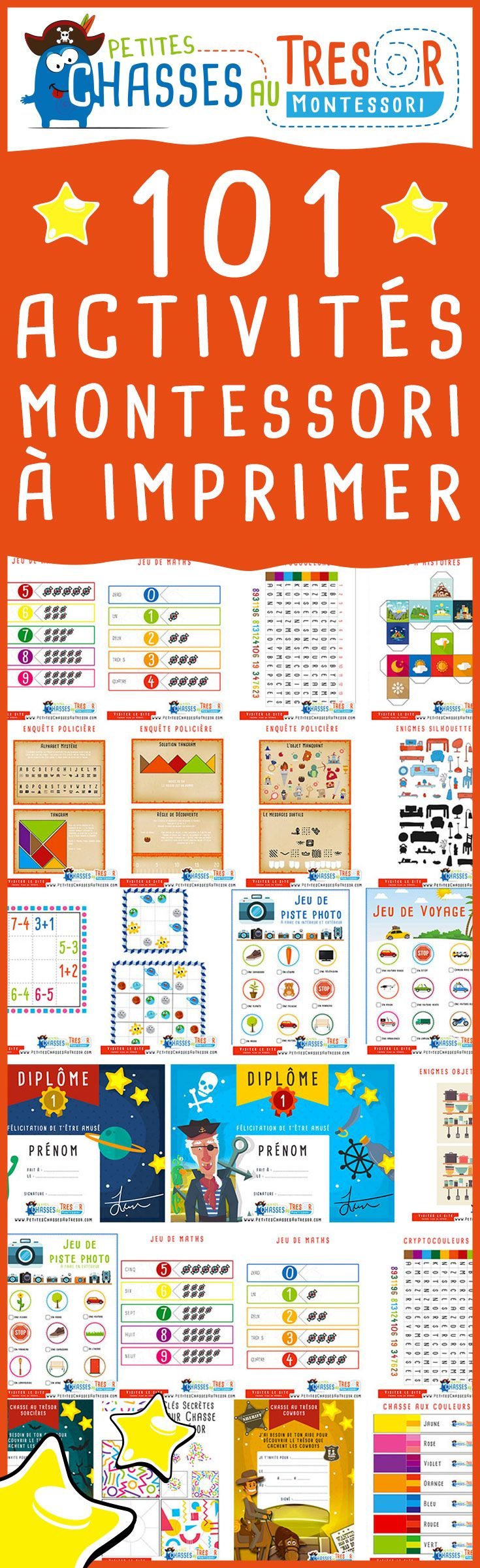 101 Activités Montessori À Imprimer Gratuitement Pour Les avec Jeux Enfant 5 Ans Gratuit 